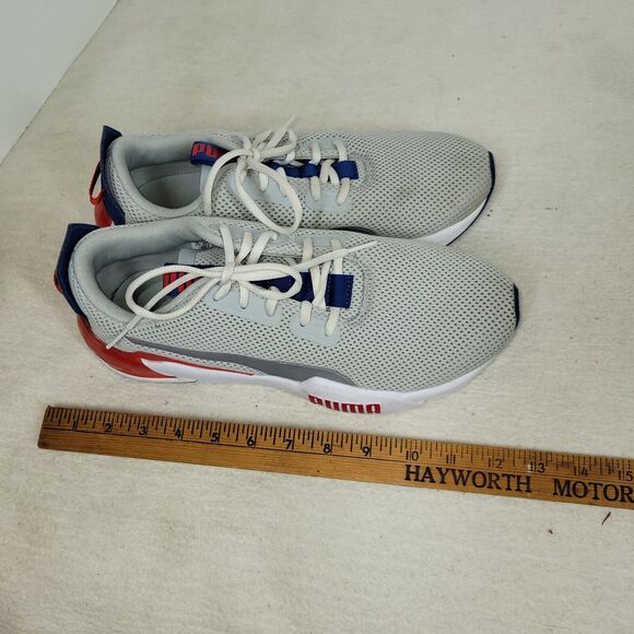 Puma Shoes Mens Size 9.5 Gray Cell Phase Athletic Running Training Gym Sneakers - Picture 13 of 16